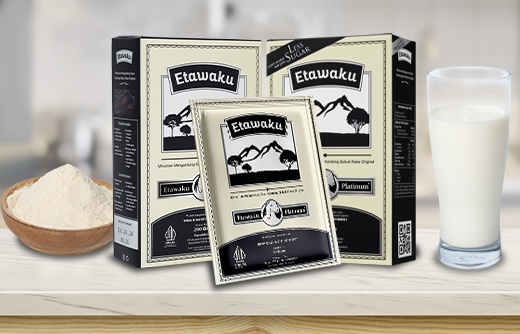 Etawaku Platinum, susu bubuk berbahan susu kambing Etawa/FOTO: Int