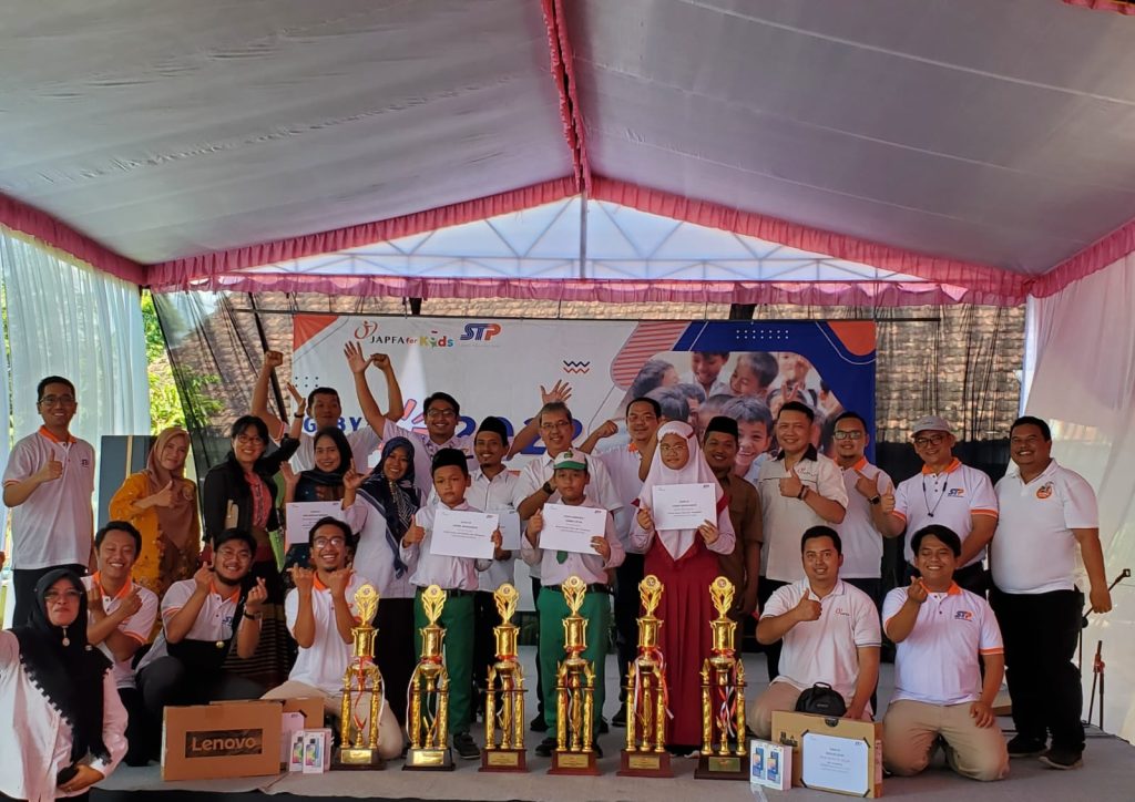 JAPFA for Kids Awards di tahun 2022. SDI Biringkaloro menjadi salah satu pemenang untuk kategori lomba tata sekolah/FOTO: IST